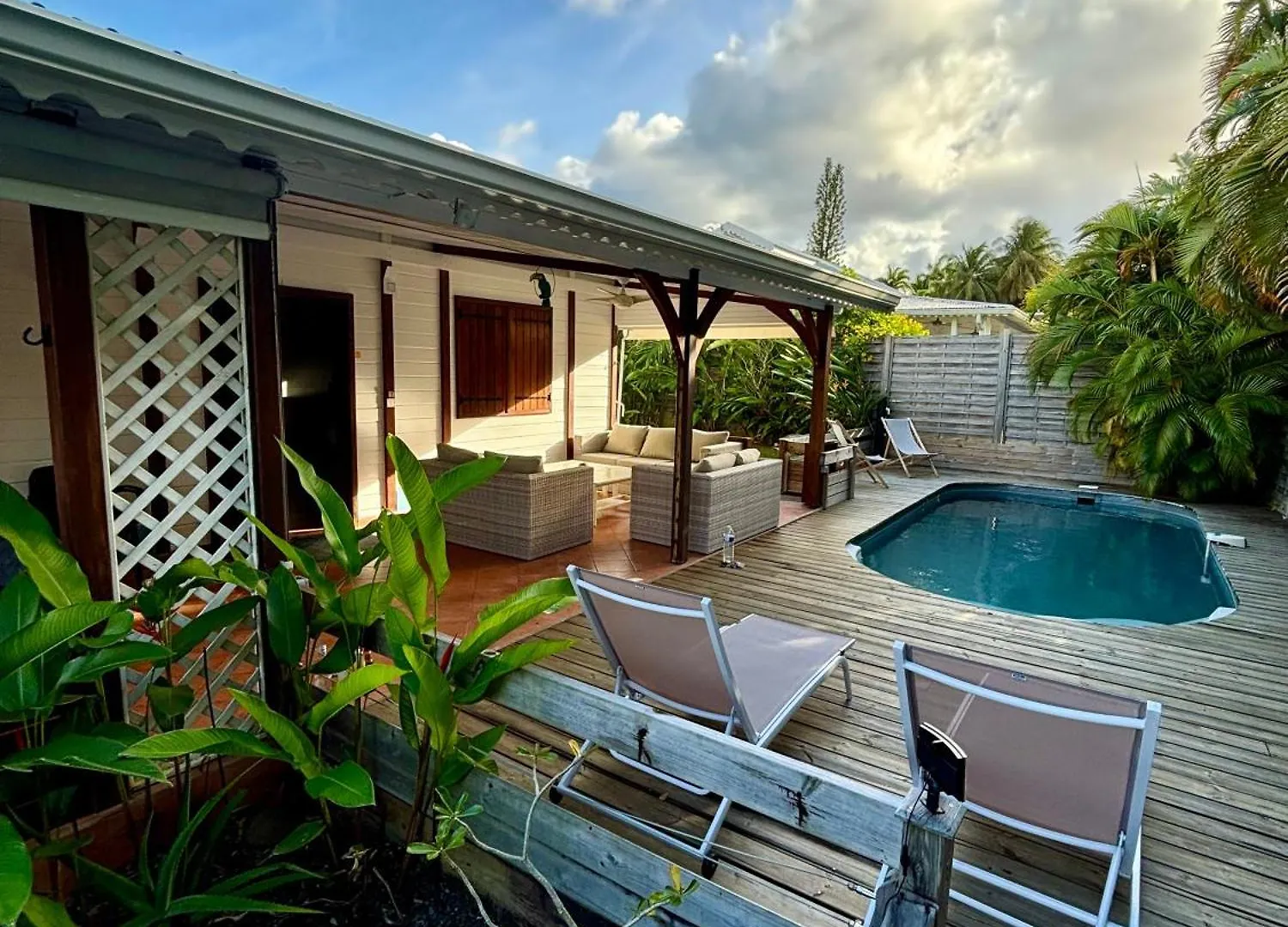 Villa Creole Avec Piscine Privee Petit-Bourg Guadeloupe